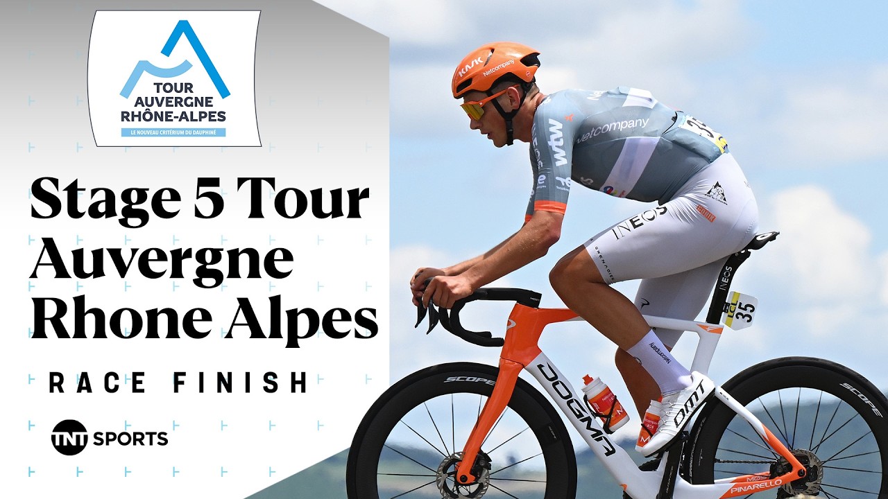 NEVER IN DOUBT! π₯ | 2026 Stage 5 Tour Auvergne Rhone Alpes Final KM's | TNT Sports Cycling