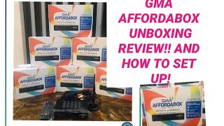 GMA Affordabox Unboxing , Review, and Tutorial