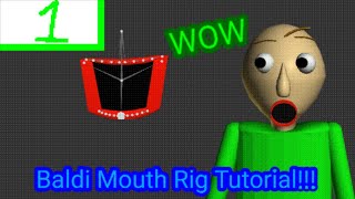 Prisma3D Baldi Mouth Rig Tutorial 1 (This Took Me an Hour to Make)
