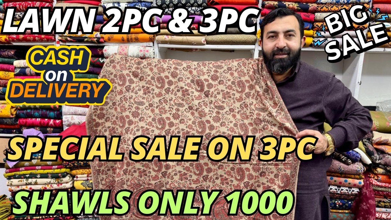 New Collection | Lawn Collection 2pc and 3pc | Kani Suit 3pc | Emb suit | Pehchan Fabrics