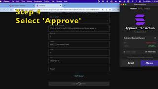 Desktop Version - Whitelist Claim Flow Tutorial #bossylion screenshot 4