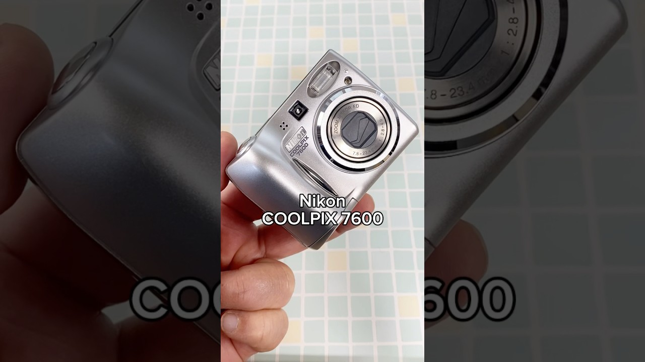 オールドコンデジで撮ってみた。Nikon COOLPIX 7600 - YouTube