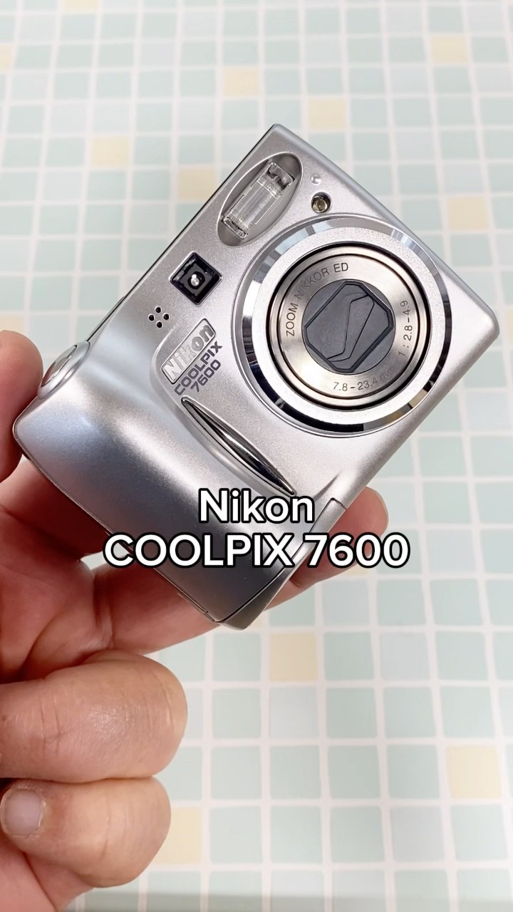 オールドコンデジで撮ってみた。Nikon COOLPIX 7600 - YouTube