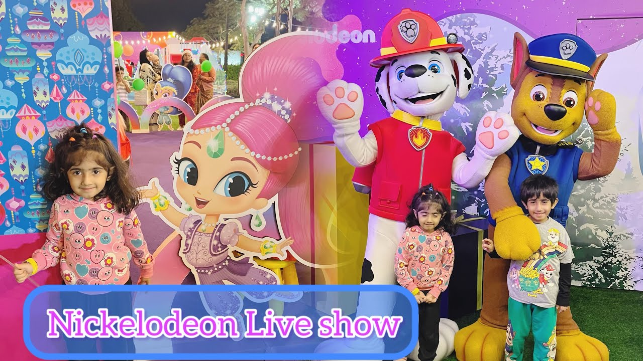 Live show Nickelodeon Winter Fest & Meet & Greet - YouTube