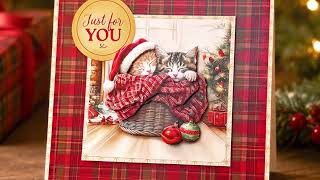 Christmas Cats Complete Card Making Collection screenshot 1