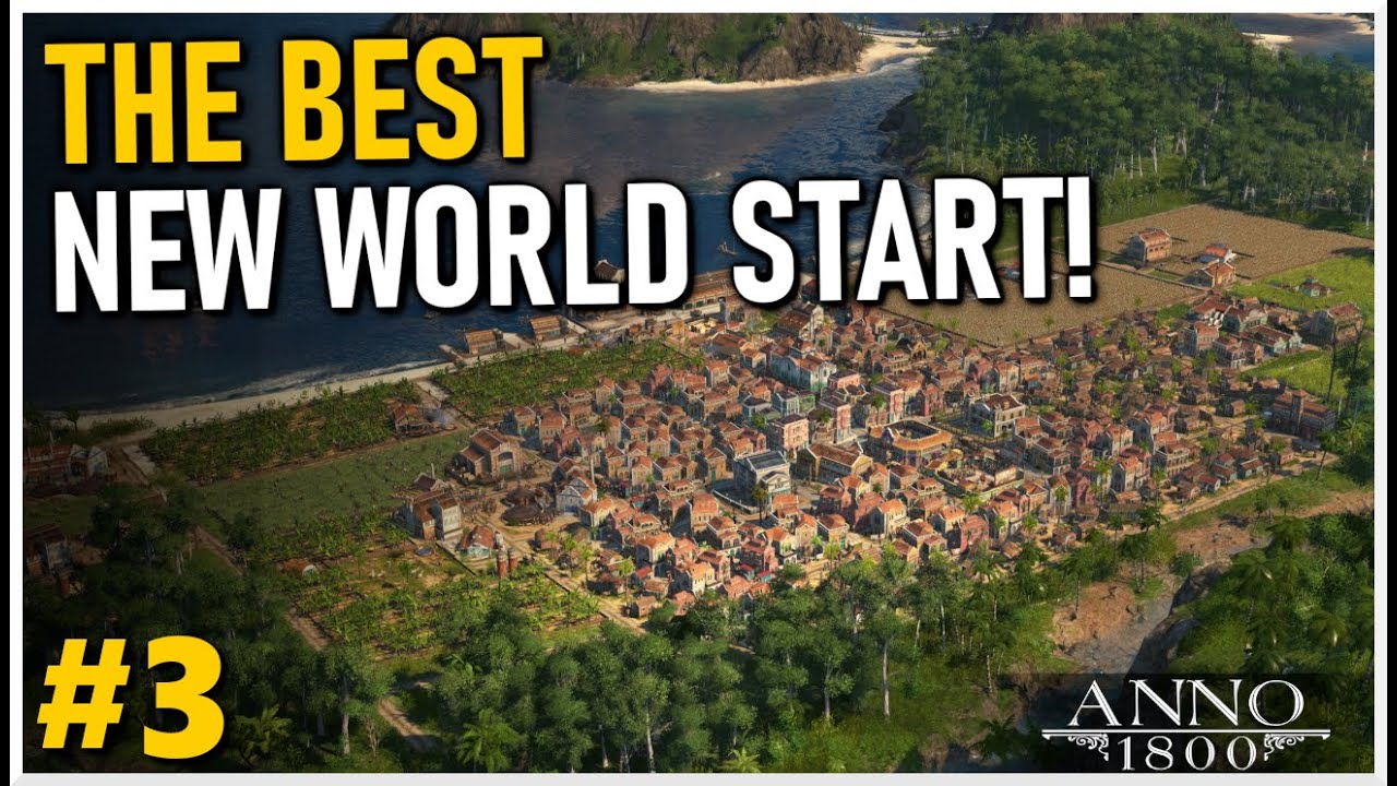 ЛУЧШИЙ НАЧАЛ НОВОГО МИРА!! - Anno 1800 MEGACITY Beauty Build | Часть 3
