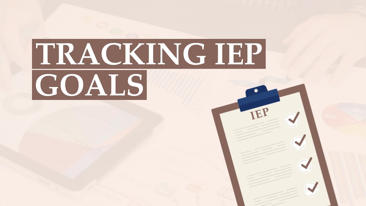 Tracking IEP Goals | Special education - AbleSpace - YouTube