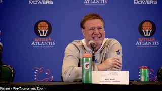 Kansas basketball coach Bill Self breaks down the Bahamas field & talks about his return