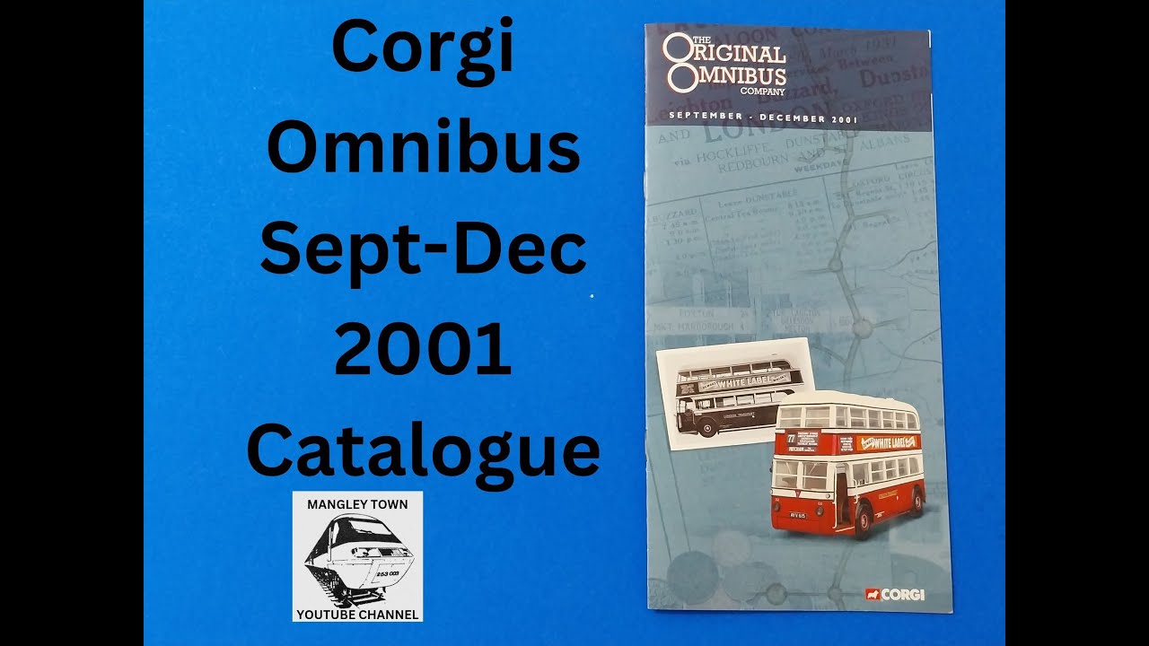Corgi Orig Omnibus Company Sept-Dec 2001 1:76 diecast bus