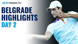 Kecmanović Takes On Bagnis; Bedene & Djere In Action | Serbia Open 2021 Highlights Day 2