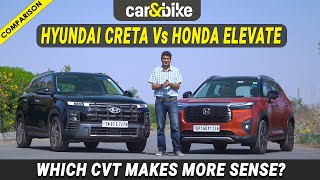 Hyundai Creta Or Honda Elevate: Fuel Efficient Automatics Fight it Out