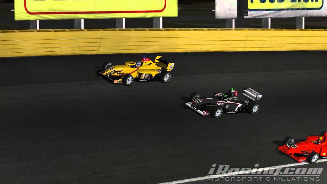 Three wide racing at Charlotte until.... - YouTube
