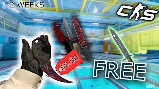 HOW TO GET A FREE KNIFE IN CS2! (1 WEEK AND EASY)