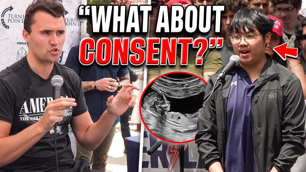 Чарли Кирк объясняет, почему нет причин для аборта