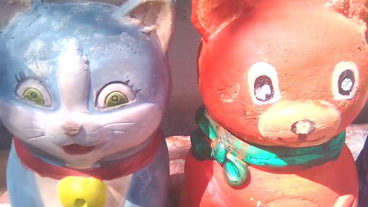 Фигурки из гипса . - YouTube