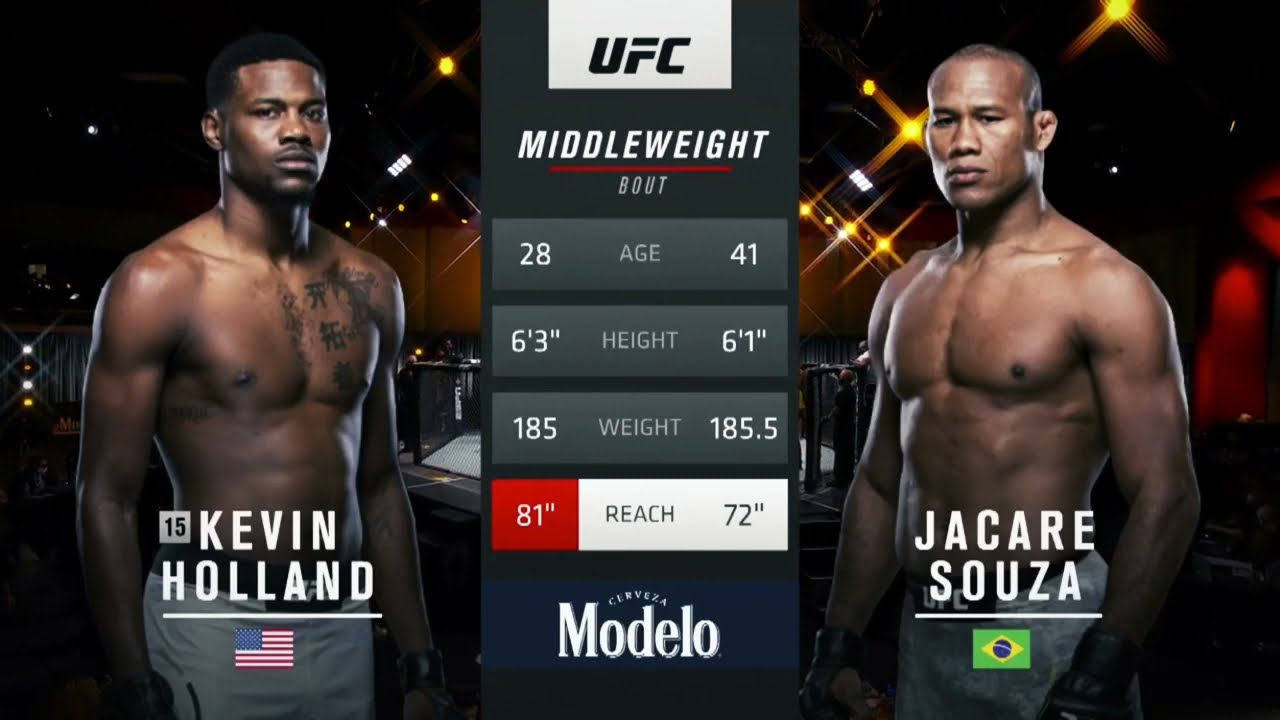 UFC 256: Holland vs. Souza (Full Fight Highlights)