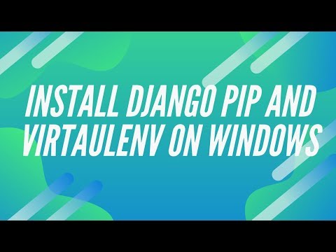 🔴 How to Install Django on Windows 7/8/10