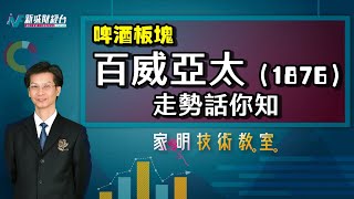 家明技術教室|  百威亞太（1876）的前景分析！啤酒股板塊值得投資嗎？｜技術走勢分析｜朱家明｜家明技術教室