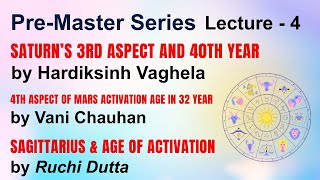 Saturn’s 3rd Aspect | 4th Aspect of Mars | Sagittarius & Age of Activation | PreMaster Series Part 4