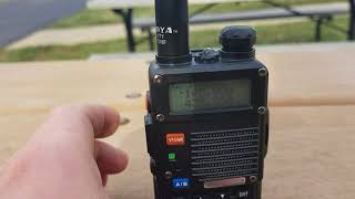 2017-11-30 15:45z AO-85, Baofeng + Whip