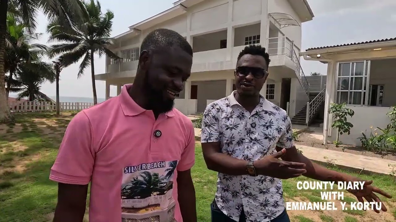 THE NEW SILVER BEACH RESORT IN MARGIBI COUNTY LIBERIA WEST AFRICA 