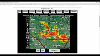 How to use your interactive city view radar