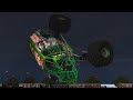 Monster jam crashes and saves 7  beamng drive