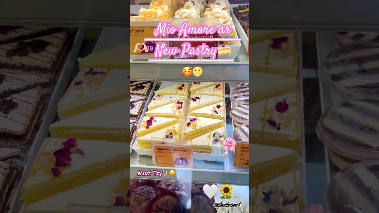 Mio Amore r new Pastry Try krlm🌝EP~1ll#youtubeshorts #ytshorts #youtube #pastry #mioamore #foryou