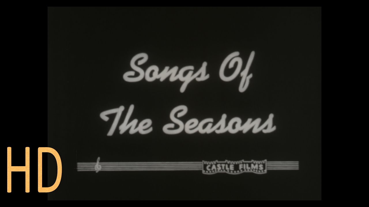 Let's Sing Songs of the Seasons Castle Films HD Singalong Lyrics Musical Singin In The Rain Harvest