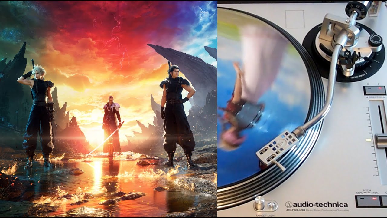 Final Fantasy VII Rebirth - vinyl LP face A (Square Enix)