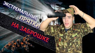 ЭКСТРЕМАЛЬНЫЕ ПРЯТКИ на ЗАБРОШКЕ! ВЗЯЛ НА РУКИ ТАРАНТУЛА!