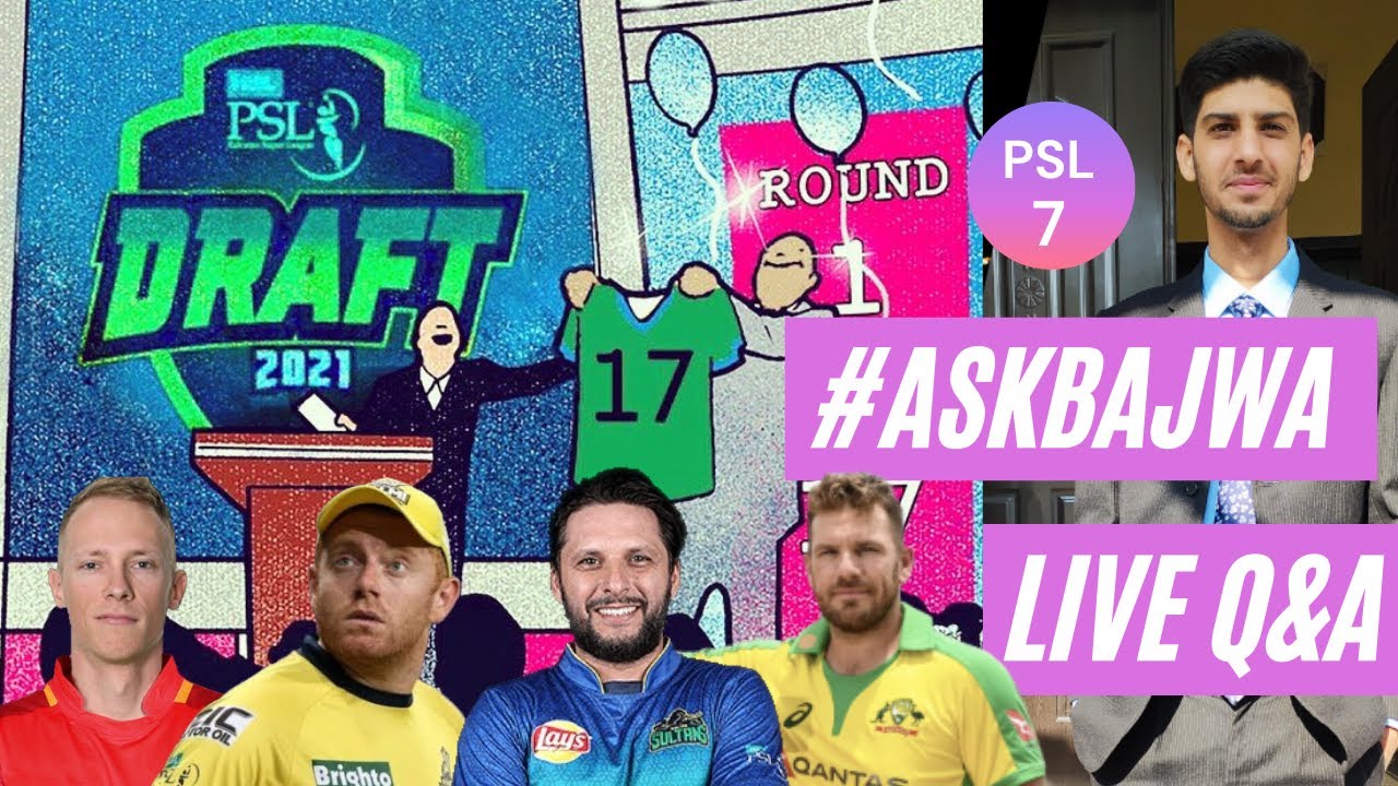 PSL 7 Draft Date Changed | International Players Availability in PSL 2022 | PSL Schedule Live Q&A