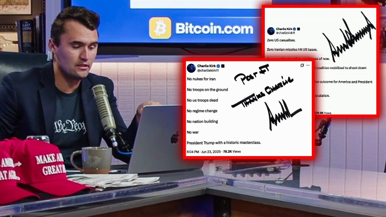 Charlie Kirk: Trump's Hot Hand and the Pursuit of the Peace Triple Crown at NATO