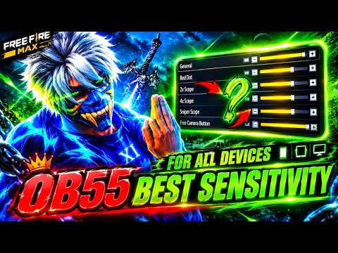 OB55 BEST SENSITIVITY🥶AIM RECOIL PROBLEM SLOVED 100% || ALL DEVICES SENSI AND DPI☠️📱