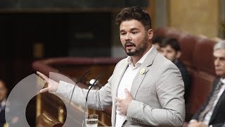 Segundo debate de investidura | Intervención completa de Gabriel Rufián