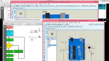 Arduino más proteus, secuencia de nivel medio