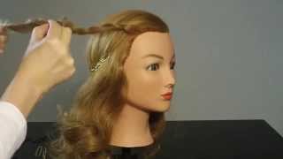 Свадебная прическа на средние волосы! Wedding prom hairstyles Свадебная прическа на средние волосы! Wedding prom hairstyles