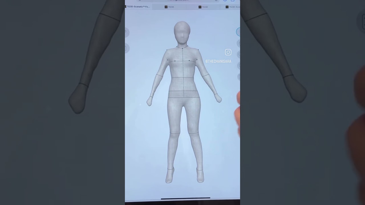 เครื่องวัดตัวที่ Poem ออกมาเป็นหุ่น 3D เลย! ช็อคค! ยาน แม่ของจริงเครื่องนี้ที่เกสรนะคะ นัดตัดชุดเลย!