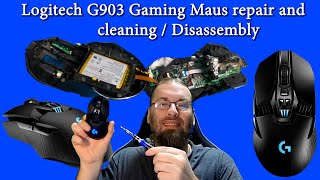 Logitech G903 Gaming Maus - Reparatur, Reinigung & Demontage ๐ ๏ธ๐งผ