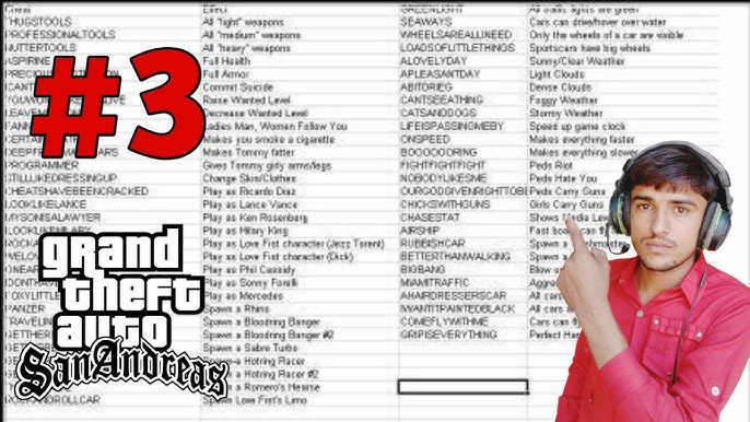 gta san andreas top 5 best cheat codes (2023) #18 