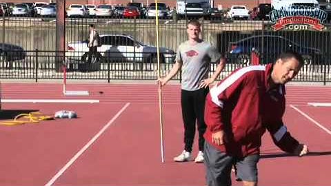 Arkansas Track and Field Presents Common Errors and Corrections Javelin