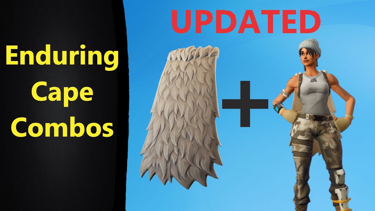 *UPDATED* Enduring Cape Combos in Fortnite YouTube