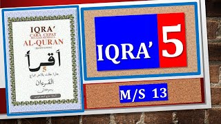 MENGAJI IQRA 5 (M/S 13)