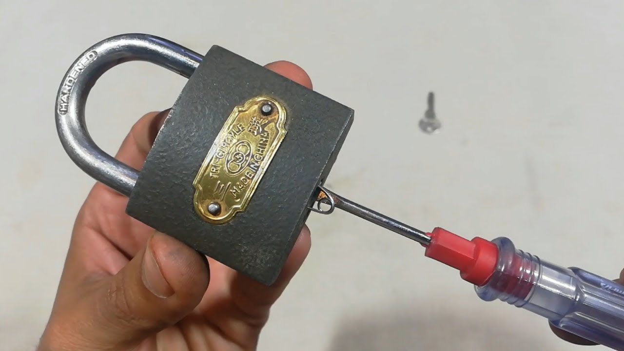 lock key without open