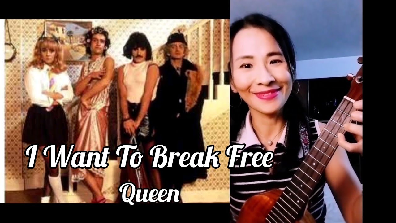 I Want To Break Free Queen (Ukulele Cover) YouTube
