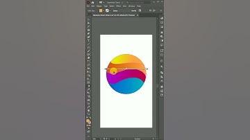 Gradient Planet in Illustrator. #short