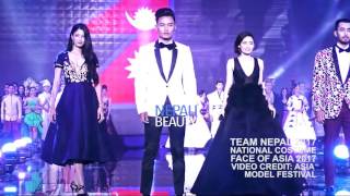 Nepal's National Costume - Face of Asia 2017 Feat Sandipa | Aruni | Praveen | Arick