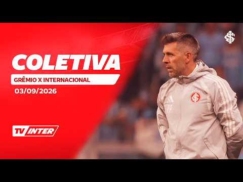 Entrevista Coletiva Após Grêmio x Internacional pelas Quartas de Final da Copa do Brasil