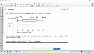 MAT130/131: Chapter 2 - Comparing Box and Whisker Plots