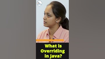 Java Interview Questions: What is Overriding in Java? | #shorts #javabykiran  #kiransir
